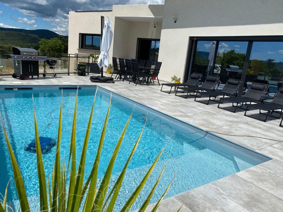 Villa Avec Vue Panoramique Sur Les Cevennes Saint Julien Les Rosiers Eksteriør bilde